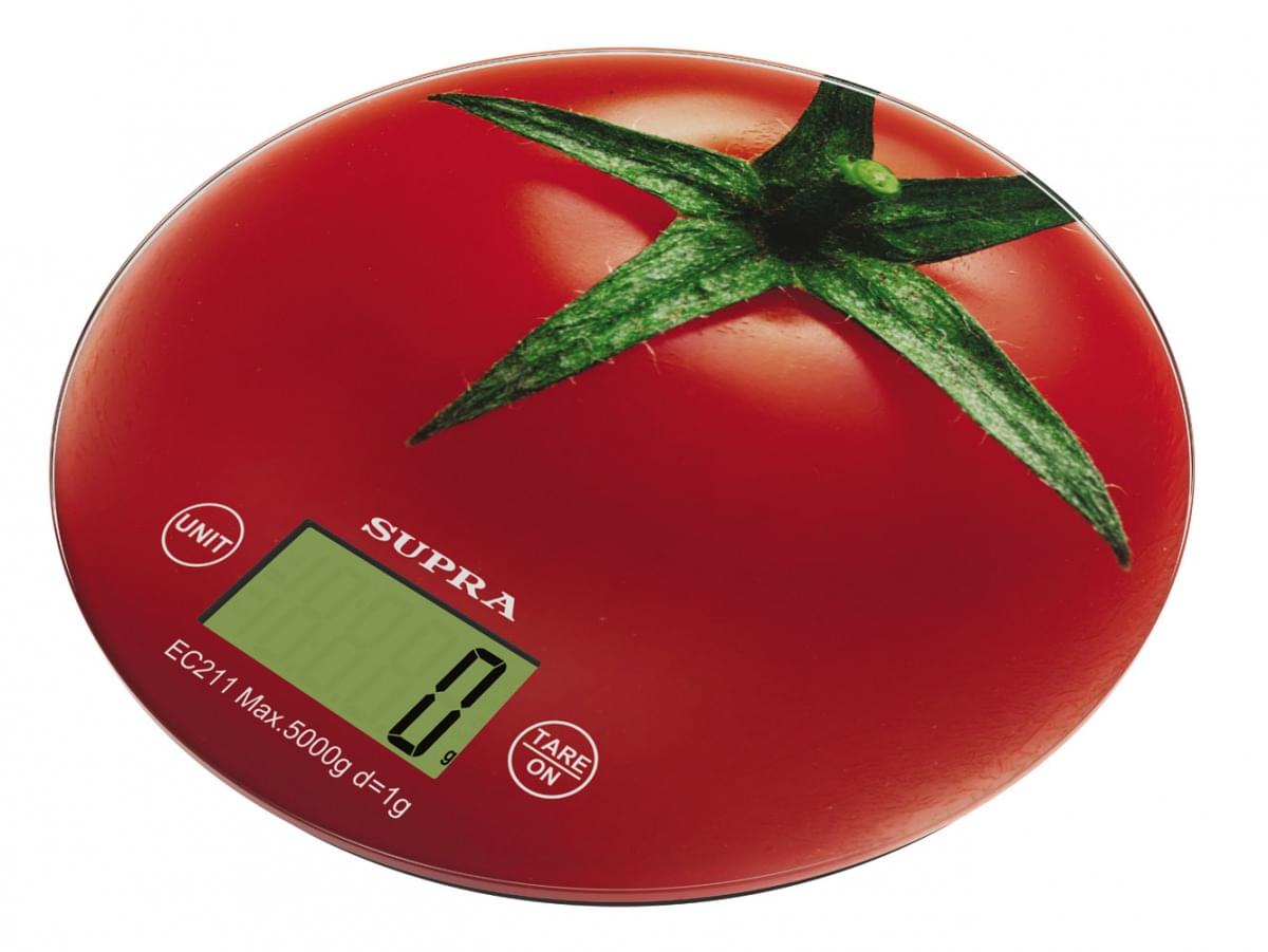 SUPRA BSS 4300 tomato Весы - уменьшенная 6