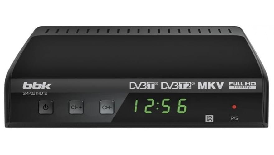 BBK SMP021HDT2 (чёрная) Цифровая ТВ приставка - уменьшенная 5