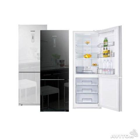 DAEWOO FRL 455 W  белое стекло  Холодильник - уменьшенная 6