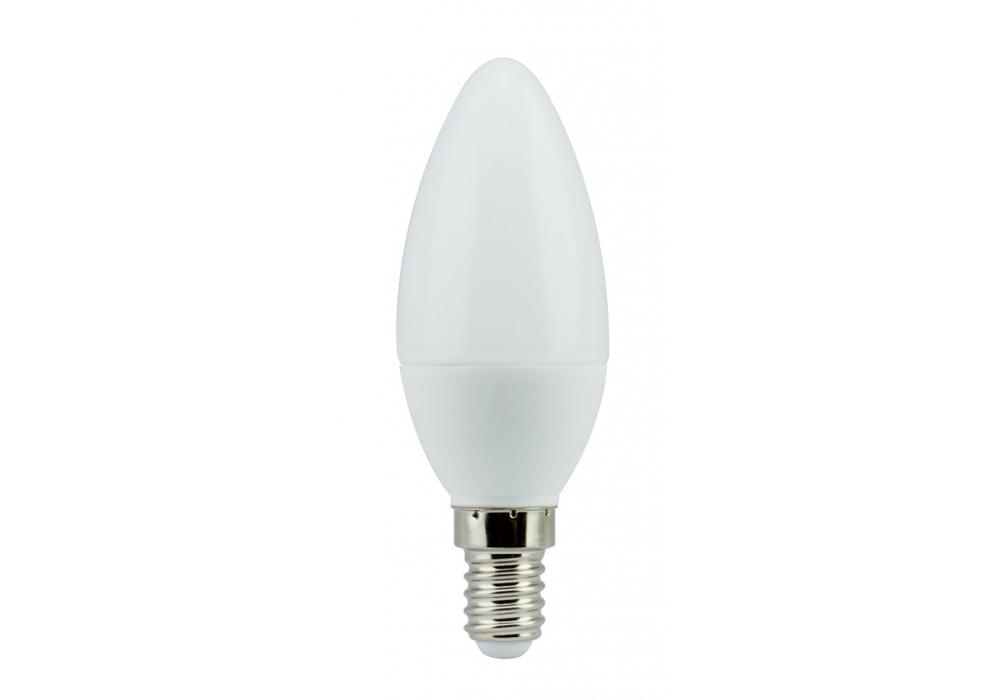 LED Лампа ECOLA свеча 5W E14 4000K - уменьшенная 5