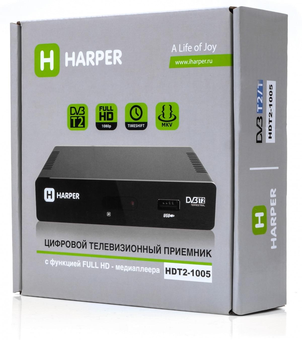 HARPER HDT2 1005  Цифровая ТВ приставка - уменьшенная 5