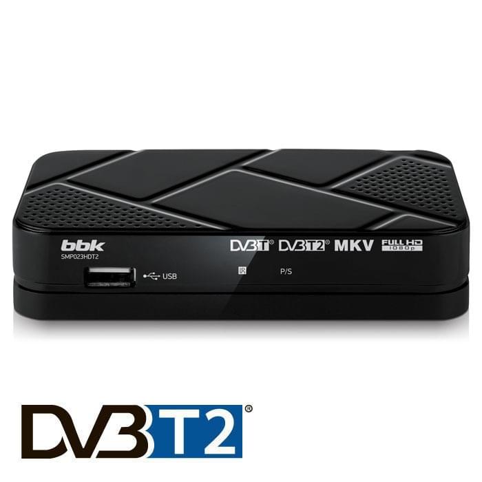 BBK SMP023HDT2 (темн.сер) Цифровая ТВ приставка - уменьшенная 5
