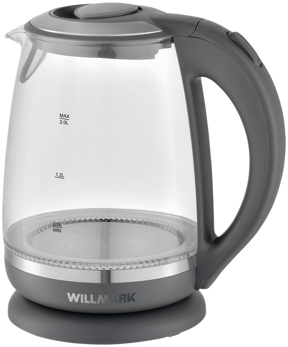 WILLMARK WEK 2005G (серый)Чайник - уменьшенная 7
