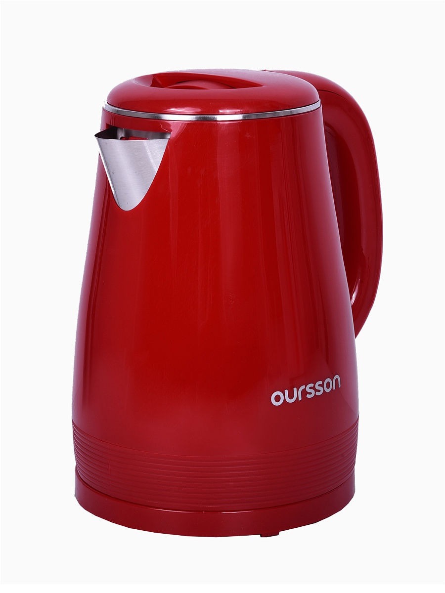 Oursson EK1530 W (красный)  Чайник - уменьшенная 7