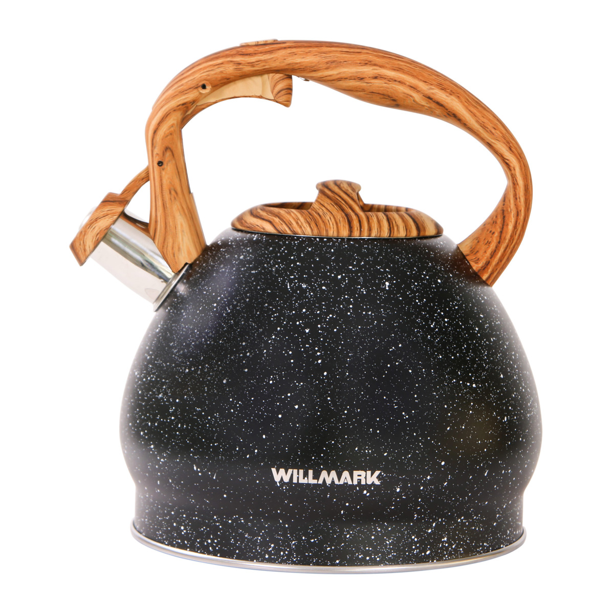 WILLMARK WTK 4033SS (черный матовый) Чайник со свистком - уменьшенная 7