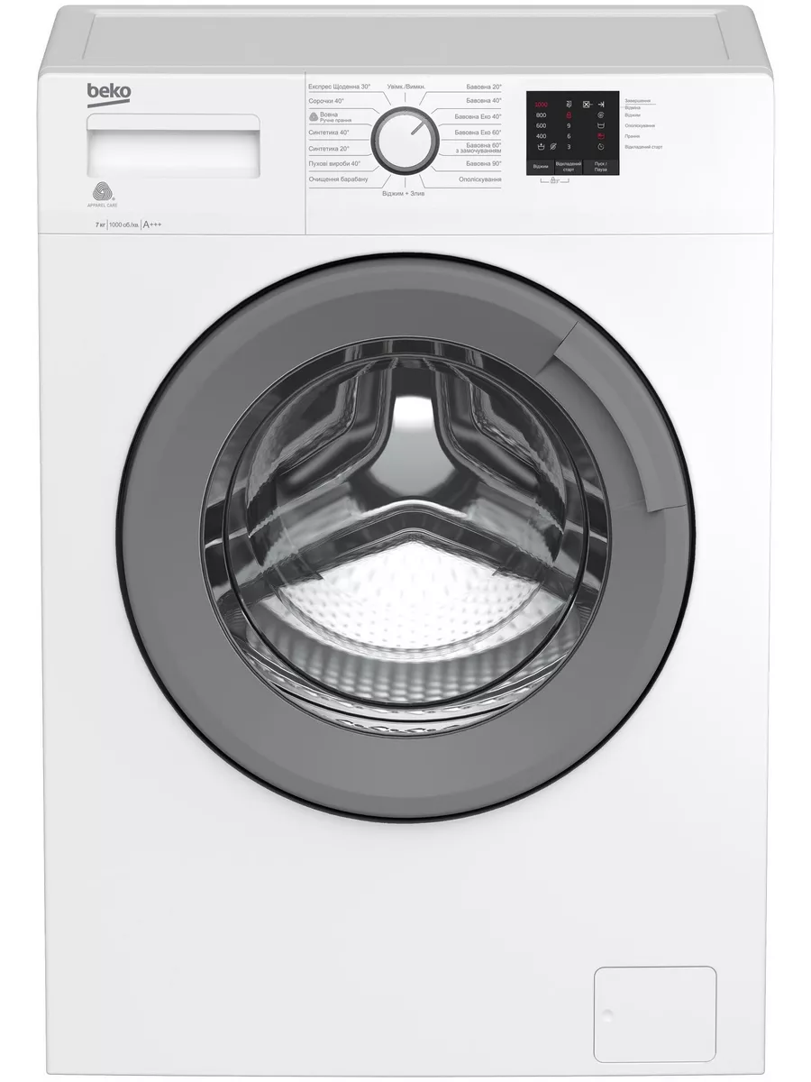 Beko RGE 78511XSW  Стиральная машина - уменьшенная 6