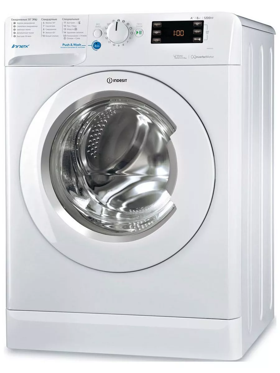 INDESIT BWE 81282 L  Машина стиральная - уменьшенная 11