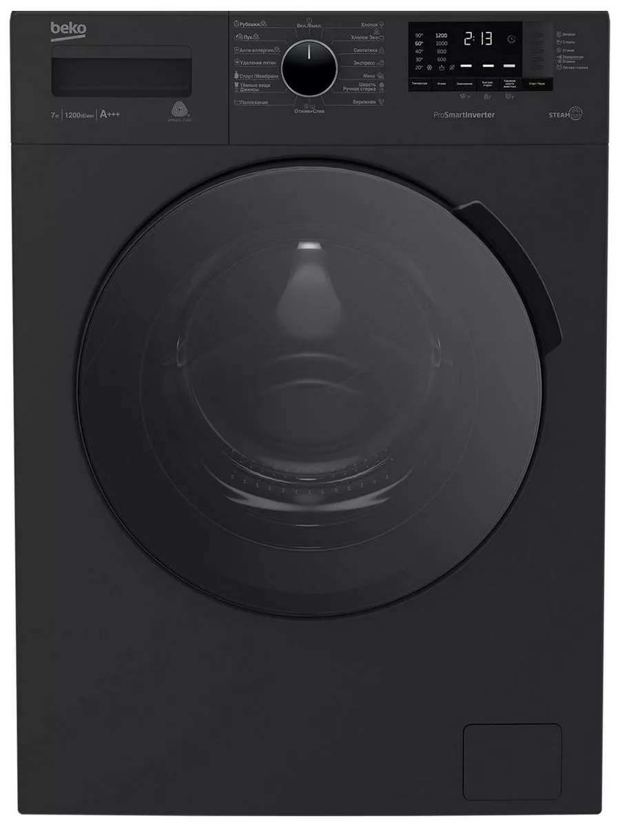 Beko WSPE 7612A Стиральная машина - уменьшенная 7