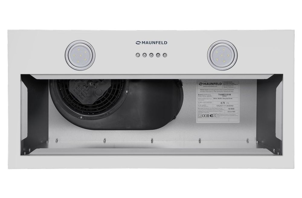 MAUNFELD THAMES 601M белый Вытяжка - уменьшенная 12