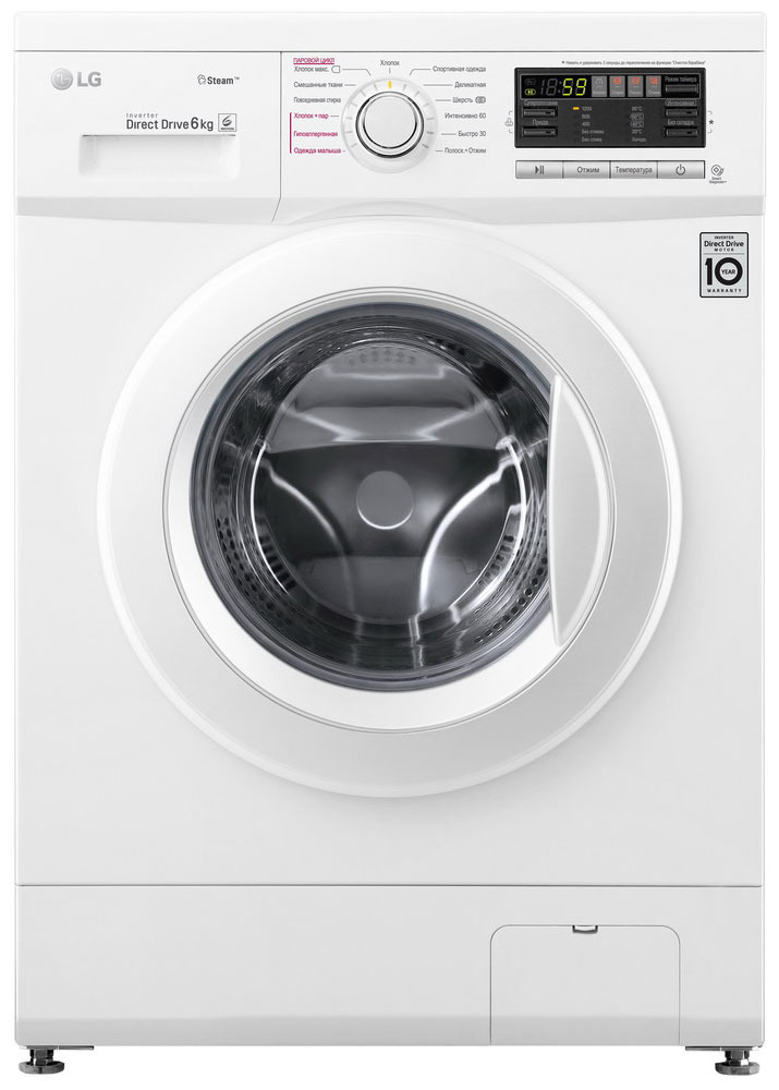 LG F1296NDS0  Машина стиральная - уменьшенная 10