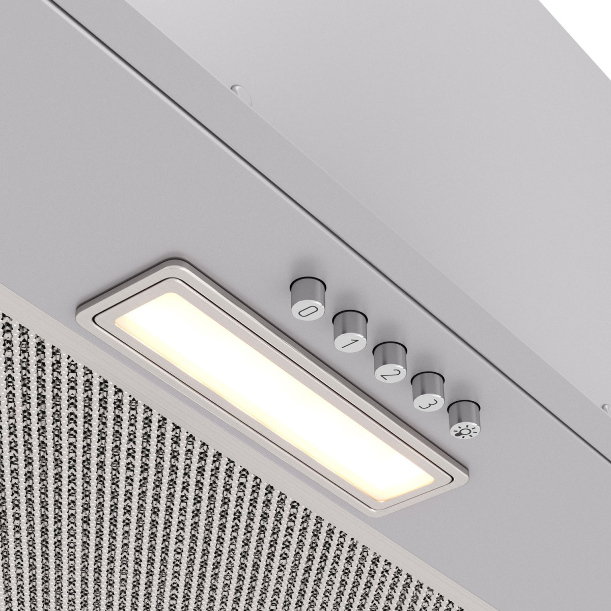 ELIKOR Блок врезной Cube 60П 500 КЗД хром Вытяжка - уменьшенная 11