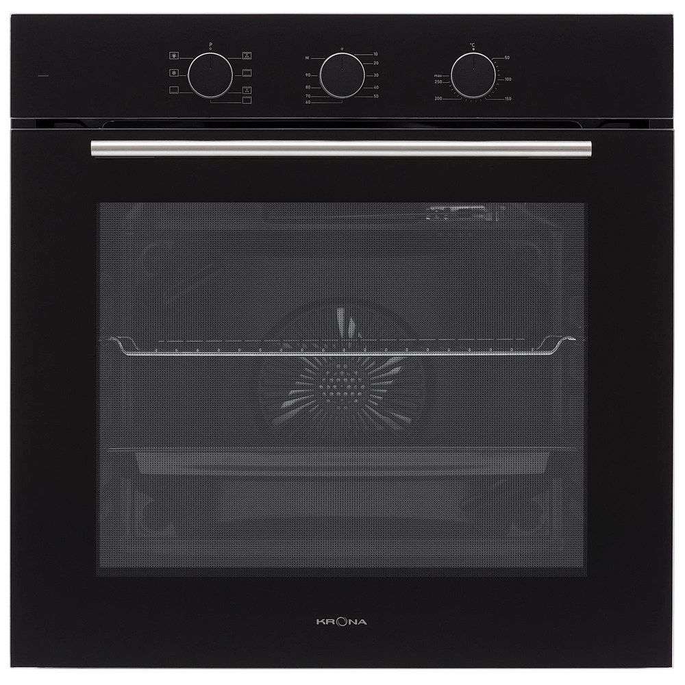 Krona ELEMENT plus 60 BL (KROE 069) Встраиваемый духовой шкаф - уменьшенная 12
