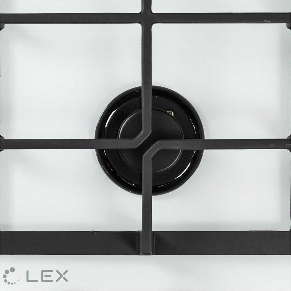 LEX GVG 321 WH Встраиваемая  газовая поверхность - уменьшенная 9
