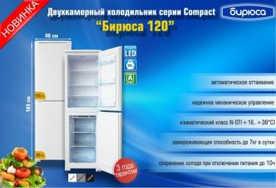 Бирюса 120  Холодильник - уменьшенная 6