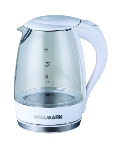 WILLMARK WEK 1708G (белый) Чайник - уменьшенная 6
