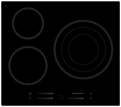 ZIGMUND&SHTAIN CN 53.6 B  Встраиваемая стеклокерамическая поверхность - уменьшенная 4