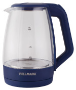 WILLMARK WEK 1823G синий Чайник