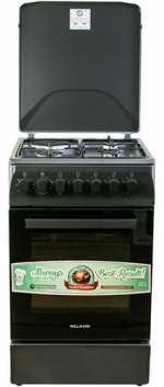 WILLMARK CS 5634 черный Плита комбинированная
