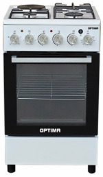 Optima OFS 5531 белый Плита комбинированная