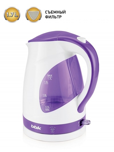 BBK EK1700P фиолетовый Чайник - уменьшенная 6